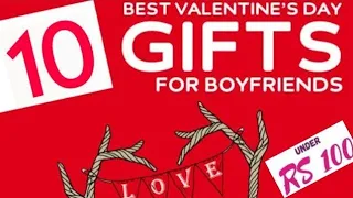 Top 10 Valentine's Day Gift Ideas For Boyfriend Under Rs.100 | Valentine's Day Gifts For Boys 2023