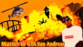 Master playing GTA San Andreas in live in android