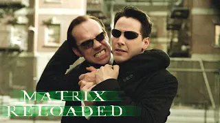 THE MATRIX RELOADED (2003) - Neo vs Smith Clones [Part 2] - Video Clip HD