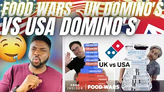 🇬🇧BRIT Reacts FOOD WARS - UK DOMINO’s VS USA DOMINO’s!