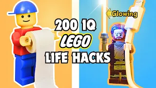 200 IQ LEGO Life Hacks!