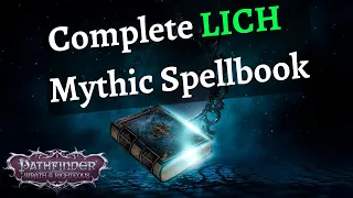 Pathfinder: Wrath of the Righteous LICH Spellbook - All Spells - Beta Phase 3