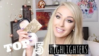 Top 5 or BEST Drugstore/Affordable Highlighters | DramaticMAC