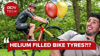 Would Inflating Bike Tyres With Helium Save Watts? | GCN Tech Clinic