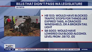 Bills that did not pass Washington state legislature | FOX 13 Seattle