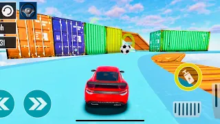 Mega ramp car stunt drive | ramp car stunts game #megaramp #cargames #carstunt #gaming #stuntcargame