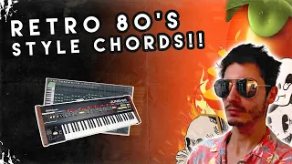 How to Make a Retro 80s Style Chord Progression!