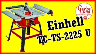 Table saw EINHELL TC-TS 2225 U. REVIEW. Einhell 4340515