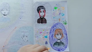 ОБЗОРЫ НА СТАРЫЕ СКЕТЧБУКИ/Sketchbook tour