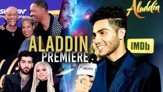 Aladdin - Mena Massoud talks Will Smith, Zayn Malik, and more! | GIVEAWAY