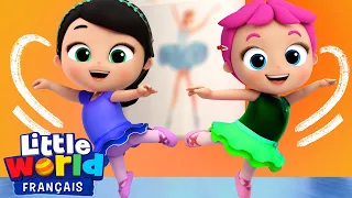 Je veux être une ballerine | Comptines pour les tout-petits | Little World Français