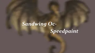 Sandwing Oc | Speedpaint | WoF