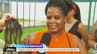 Mulheres denunciam cabeleireira por não terminar trabalho de colocação de mega hair