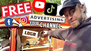 Free Advertisement Of Your Logo | YouTubers, Tik Tok, Instagram, Facebook | Metal Detecting Vanlife