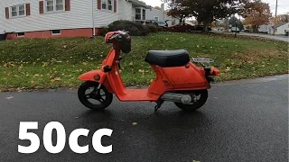 I Test Drove a 1984 Honda Spree !!!