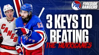 3 keys to beating the Hurricanes in round 2 | Return of Chytil? | Clutch Mika? | Rangers Discussion