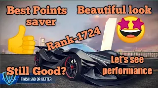 Best points saver?? Asphalt 8  Multiplayer Apollo Intensa Emozione Rank 1724 #Asphalt8 #Update45