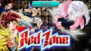 Time Limit VS МАДЖИН БУ! Walkthrough Stage 2: Ultimate Red Zone [Majin Buu Saga] Dokkan Battle (RUS)