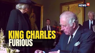 Watch | Can't Bear This Bloody Thing - King Charles On Leaky Pen | Queen Elizabeth II News