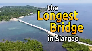 This MASSIVE Php337 Million BRIDGE is the LONGEST in SIARGAO, PHILIPPINES