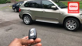 BMW X5 KEY FOB HIDDEN FEATURES ACTIVATED