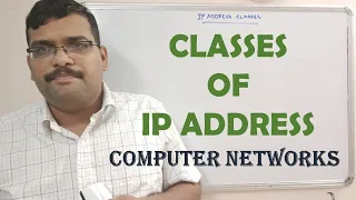 20 - CLASSES AND CORRESPONDING RANGES OF IP ADDRESS - COMPUTER NETWORKS