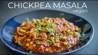 Chickpea Chana Masala Recipe to make TODAY!