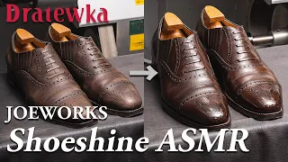 【ASMR】Japanese Shoeshine | 008