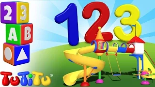 🧮Fun Toddler Numbers Learning with TuTiTu Playground toy 🛩️🧮 TuTiTu Preschool and songs🎵