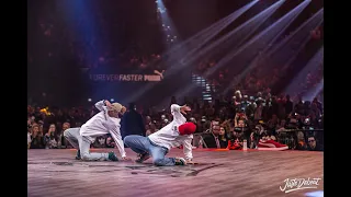 Hip-Hop Final - Juste Debout 2016 - Maika & Kyoka (Rushball) vs. Jeems & Lil Blade