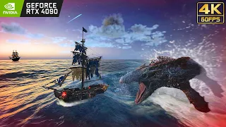 Skull & Bones (PC) Sea Monster Gameplay 4K ULTRA Settings | RTX 4090 (Closed Beta) ✔