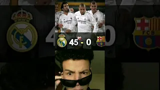 0 - 45 Real Madrid Bombastic #shorts #youtubeshorts #funny #memes #realmadrid #cr7 #barcelona