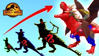 Evolved Spiderman T-Rex vs Godzilla rescue Kong and other Godzilla Minus One Giant Indominus ARBS