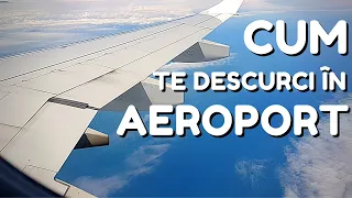 First airplane flight! What to do at the Otopeni airport step by step tutorial