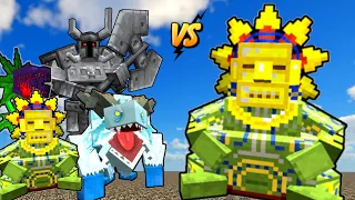 Barako, The Sun Chief VS Mowzie's Mobs in Minecraft