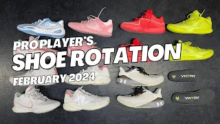 What’s in my bag? Pro player’s hoop shoe rotation! PART 2