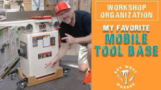 MY FAVORITE MOBILE TOOL BASE (Woodworking shop project)