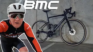 First Ride on $7000 BMC ROADMACHINE Five!