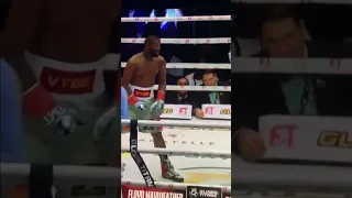 Floyd trolling Deji during fight