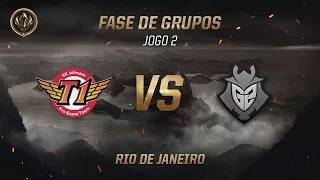 SKT T1 x G2 (Fase de Grupos - Jogo 1 - Dia 5) - MSI 2017