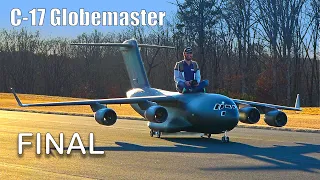 READY FOR THE FIRST FLIGHT, 6 Meters C-17 Globemaster RC airplane