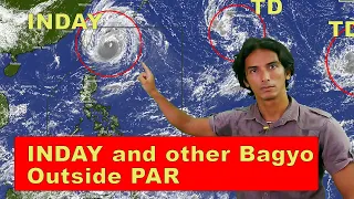 SEPT 11,2022 : Typhoon Inday at panibagong Bagyo sa labas ng PAR
