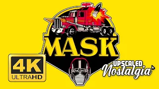 M.A.S.K. -  Opening Theme (1985) | Remastered 4K Ultra HD. Upscale