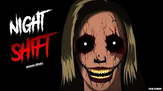 2 True Night Shift Horror Stories Animated (Hindi) #horrorstories