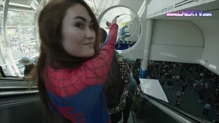 San Diego Comic Com "2018 Recap" SpiderMan Verse Interviews & Footage