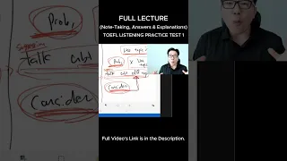 TOEFL SHOW - EP. 19 - FULL LECTURE - TOEFL LISTENING PRACTICE TEST 1 [2024]