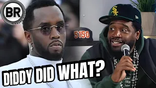 Insane REAL Story About P Diddy On Corey Holcomb @CoreyHolcomb5150Land