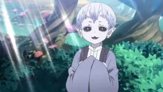 anime full screen, English dub[  The golem in mysterious forest.