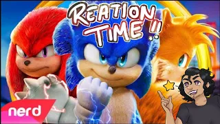 SPOILERS!! - A.T.O.M REACT TO NERDOUT! SONG SONIC THE HEDGEHOG 2 - GOTTA GO FAST!!