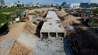 Prepare to improve sewage canal from Phnom Penh